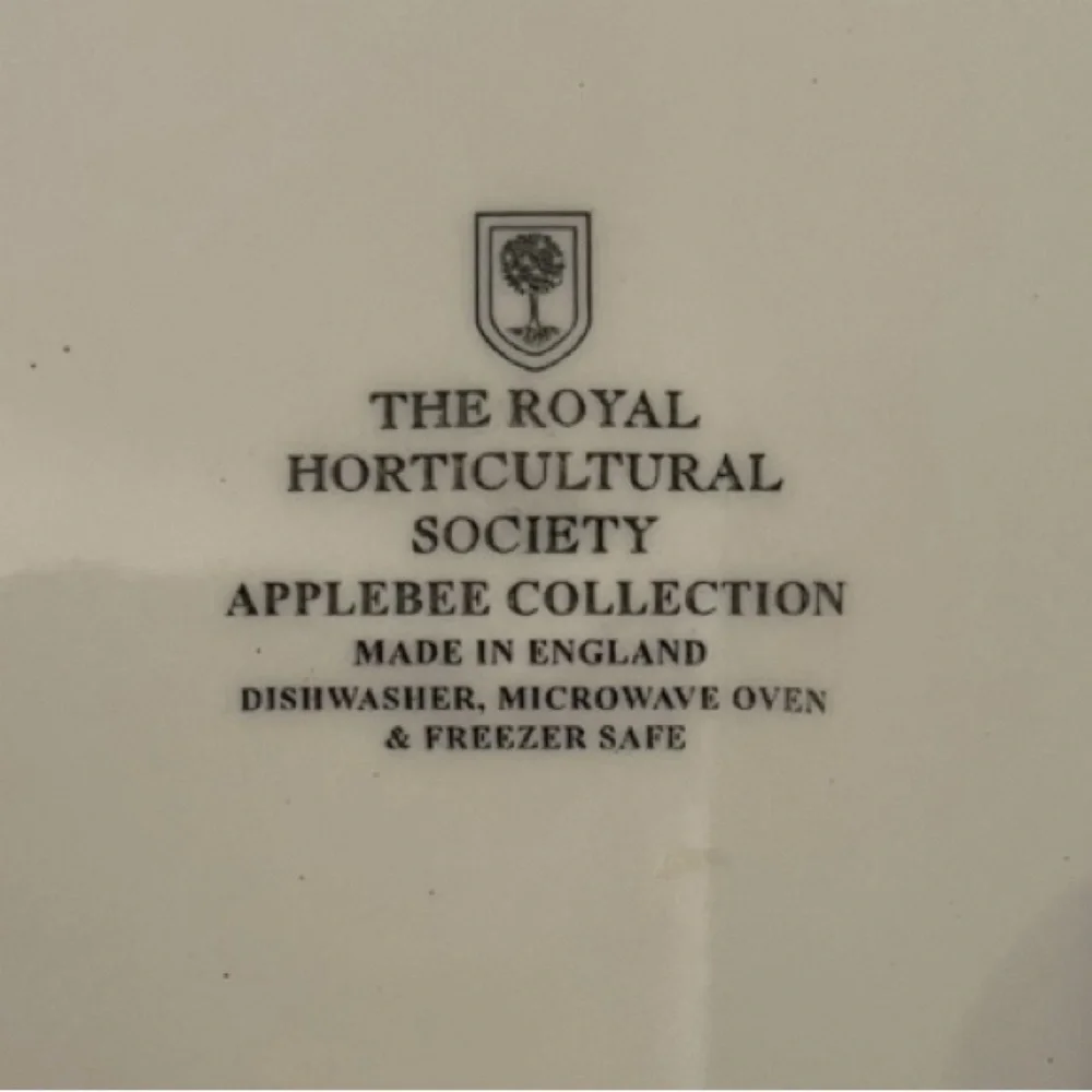 The Royal Horticulture Society Applebee Collection Lunch Plates (set of 6)